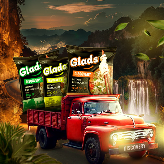 Išplėskite savo akiratį! Paragaukite tikrų ryžių makaronų iš Glads Discovery