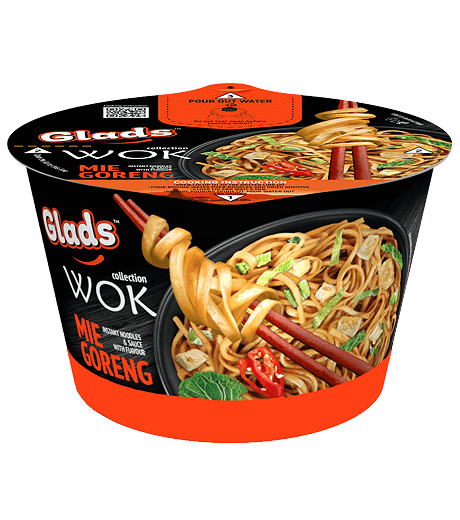 Glads WOK makaronai su «Mіe Goreng» skonio padažu